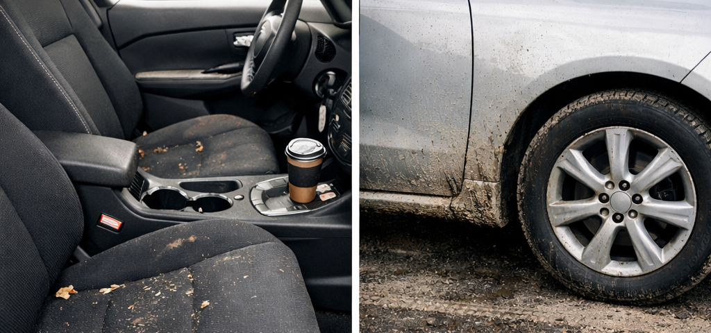 Light cleaning needed