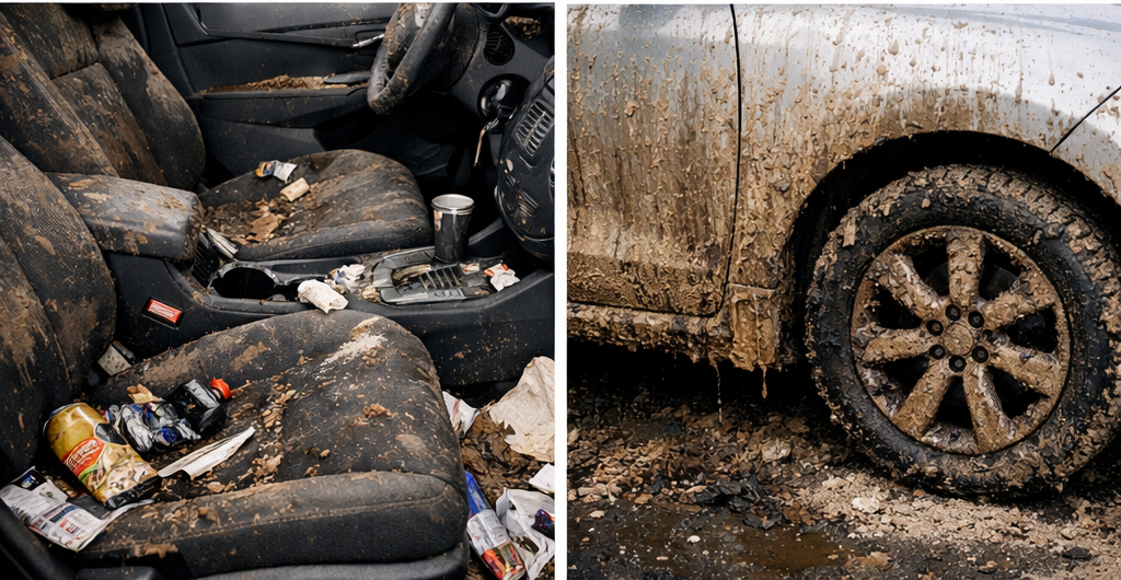 Heavy cleaning needed